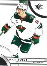 2023-24 Sp Authentic - Matt Boldy #64 Minnesota Wild