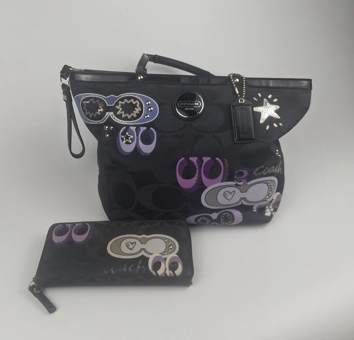Coach Poppy Sequin Patent Bags & Handbags for Women | eBay
