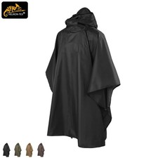 Helikon-Tex Lightweight Ripstop Regenponcho Outdoor wasserdicht kompakt