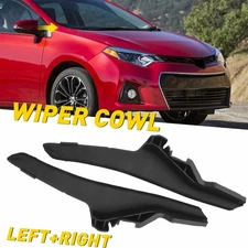 Windshield Wiper Cowl Extension Trim Hood Side Seal Fits 14-19 Toyota Corolla LE