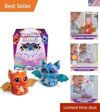 Hatchimals Alive Draggle - Interactive Misty Egg with Sounds for Kids' Playtime