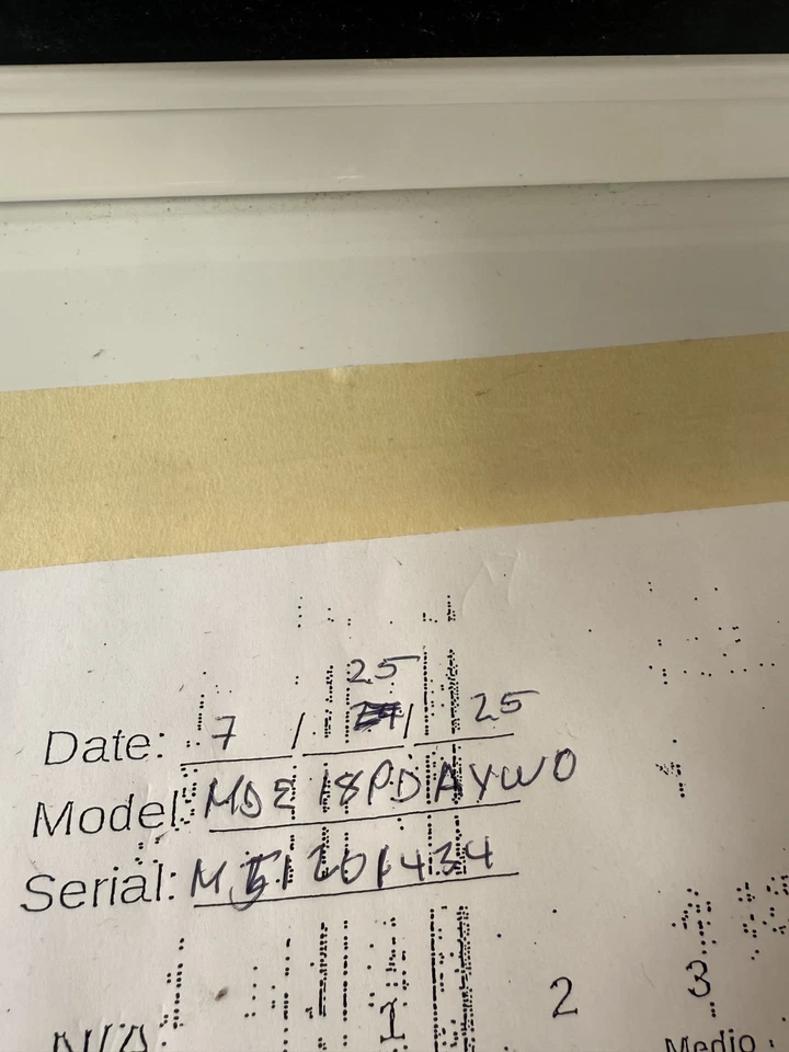 Maytag Coin Operated Gas Dryer - MDE18PD Commercial Front Load Dryer - Used - Image 4 of 4