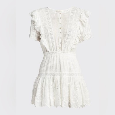 ruched waist ruffle mini dress Athena Ruched One Shoulder Mini Dress • American Threads Women's Trendy Online Boutique White / L