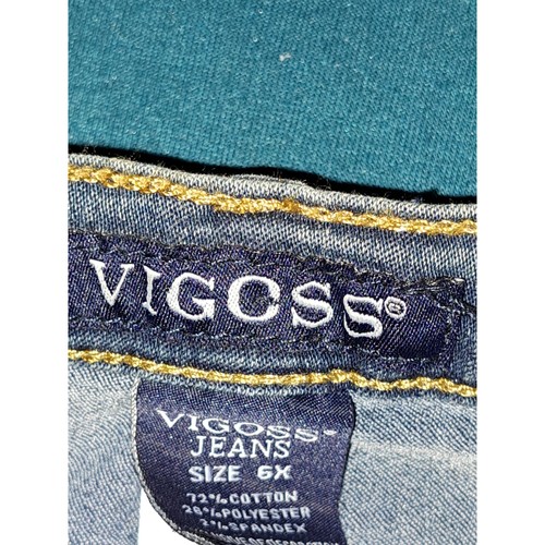 Jeans bambina Vigoss taglia 6X nuovo con etichette - Foto 5 di 5