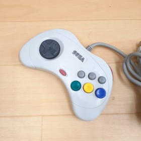 Sega Saturn Japanese White console bundle 5 games V. Fighter2 S. Rally NTSC-J