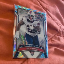 2024 Topps Resurgence - Rookies Ray Davis #110 Surge Refractor /399 (RC) Bills