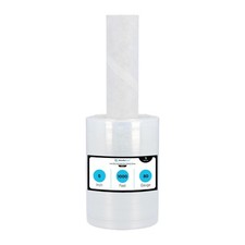 Mini Extended Core Stretch Film Hand Shrink Wrap Clear 1 Roll 5" x 1000'