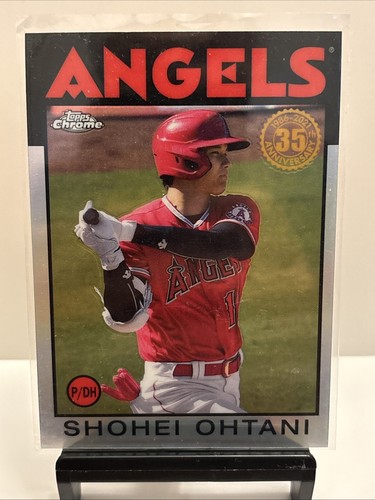 2021 Topps Chrome - Shohei Ohtani 1986 Topps Baseball #86BC-9