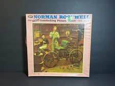 VTG Jaymar Norman Rockwell 66764 Ford Motor Co 650pc Interlocking Picture Puzzle