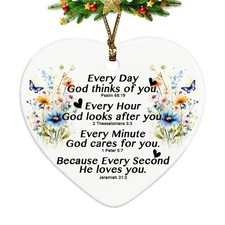 Inspirational Christian Gifts for Women Girls, Christian Bible Verses Floral ...