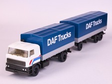 q5L383 Spur H0 Wiking 27468 LKW Gliederzug DAF 3300