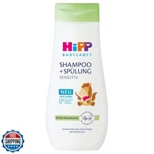 HiPP Baby Shampoo with organic almond oil - 200 ml - German -