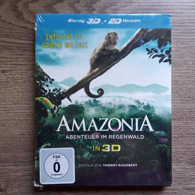 AMAZONIA Abenteuer im Regenwald - Blu-ray 3D + 2D NEU OVP