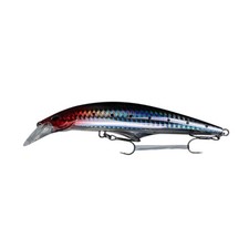 APGEN DARK WATER DEMON JERKBAIT, 4.7inch, 1-7/16oz, FAST SINKING, HOLO RED