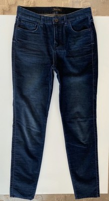 Tolle Samt / Cord HOSE von MASSIMO DUTTI in Dunkelblau Gr. 36 / 38 wie NEU