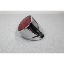 Harley Davidson Tail Light Red Chrome Vintage Motorcycle Brake Lamp P215w