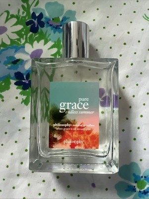 Philosophy Pure Grace ENDLESS SUMMER Perfume Spray EDT Fragrance 4oz Retired