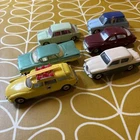 Six Various Dinky And Corgi Vintage Diecast Vehicles-Very Well Repainted