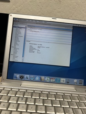 Vintage Apple PowerBook 12” G4 “Aluminum” (1.5GHz/512mb/80gb/Tiger