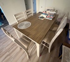 Signature Design by Ashley Skempton Modern Farmhouse 6 Piece Dining Set