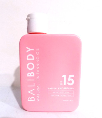 SEALED~Bali Body Watermelon Tanning Oil SPF 15 3.4 oz