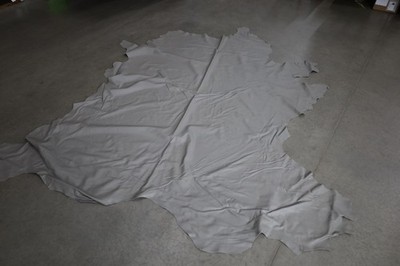 Gray Leather Hide Upholstery Full Whole Cow Hide Free Shipping #3682