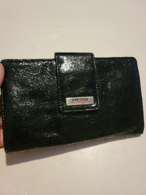 Kenneth Cole Reaction Wallet Black Pink 7.5'' x 4.5''
