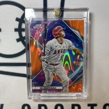 2022 Topps Chrome Cosmic Shohei Ohtani Orange Refractor /25 SSP