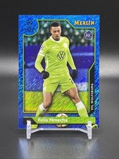 2022 Topps Merlin Uefa Chrome Felix Nmecha Wolfsburg Blue Shimmer 4675 Ssp 2022 Topps Merlin Uefa Chrome Felix Nmecha Wolfsburg Blue Shimmer 4675 Ssp