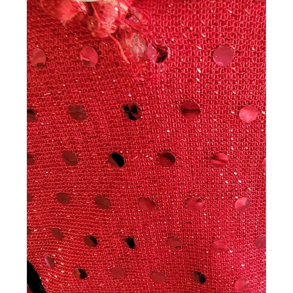 Halloween Costume Devil Sequin Dress Vampire Witch Womens XL Franco Logo - Image 2 of 4