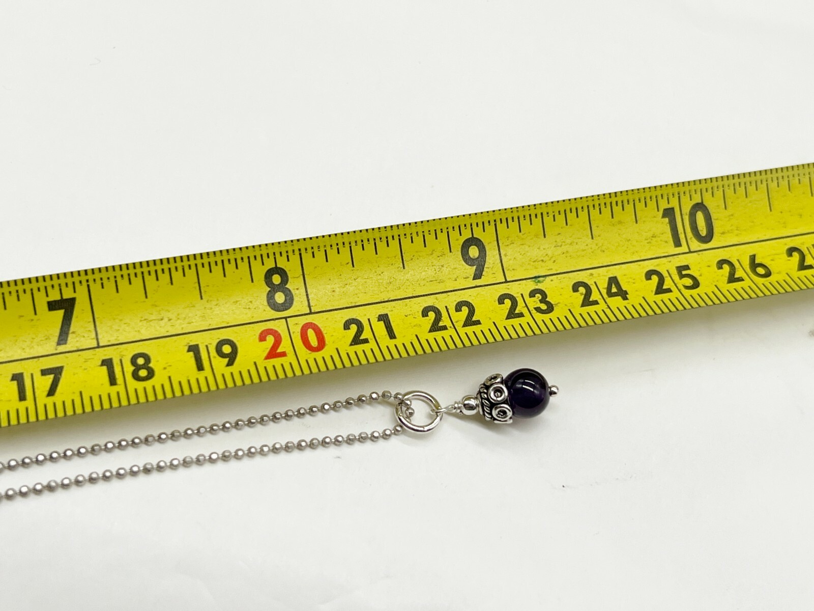 VINTAGE SOLID SILVER SCOTTISH CELTIC SMALL AMETHY… - image 5