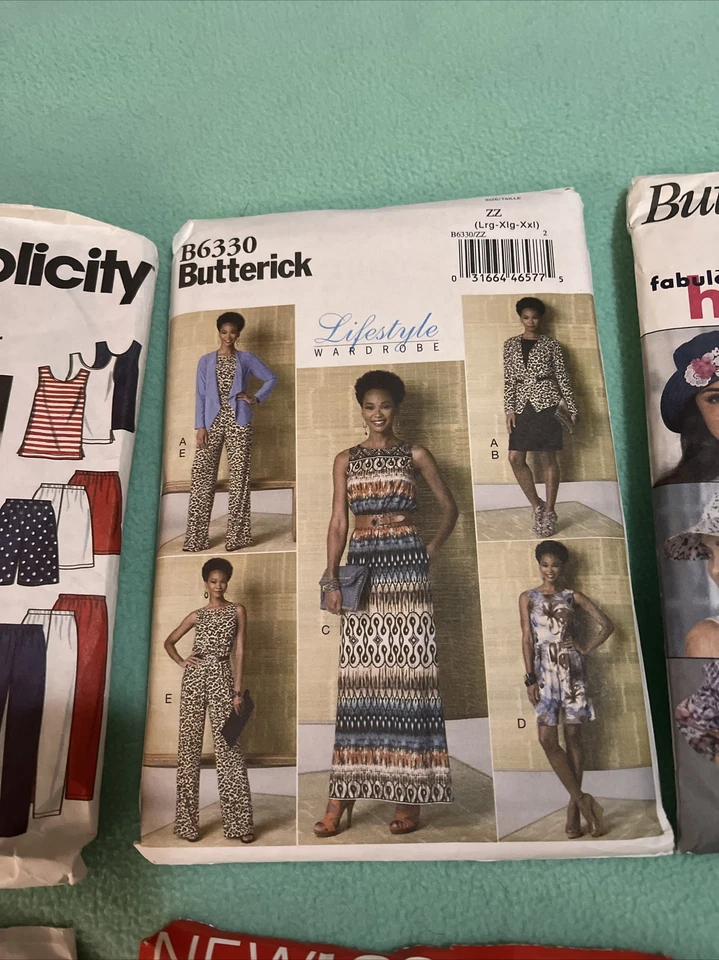 Mixed Lot of 8 Butterick Simplicity Mccalls , Crafts , Hats, Dresses Etc - Image 4 of 4