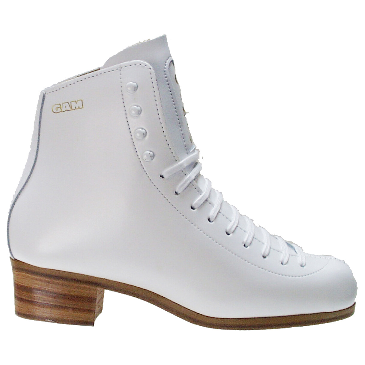 Gam Spectra White Womens Figure Skate Boot eBay