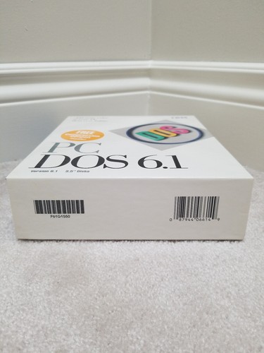 IBM PC DOS 6.1 Base Edition 61G1550 - Retail Big Box Version! - Picture 5 of 8