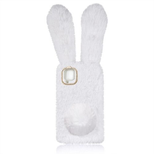 Furry Rabbit Phone Case Adorable Plush Phone Protector Compatible for A42 5G - 第 7/12 張圖片