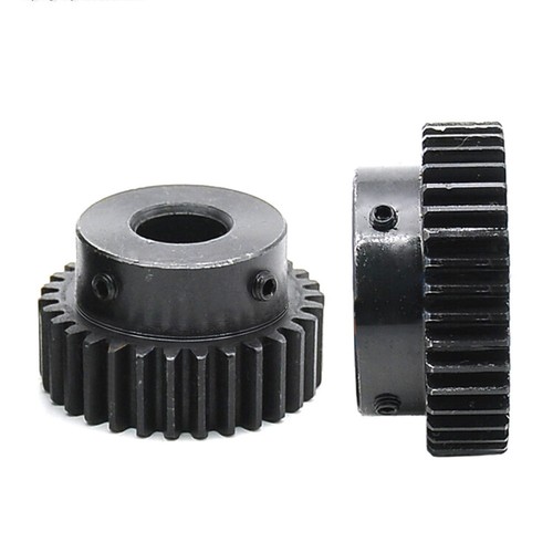 1.5M Mod 1.5 Spur Gear Pinion Gears 12T-80T Bore 5-25mm Metal Spur Transmission - Photo 11/12