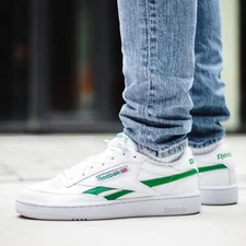Reebok Club C Revenge Men’s Sneaker White Classic Tennis Shoes Athletic Trainers