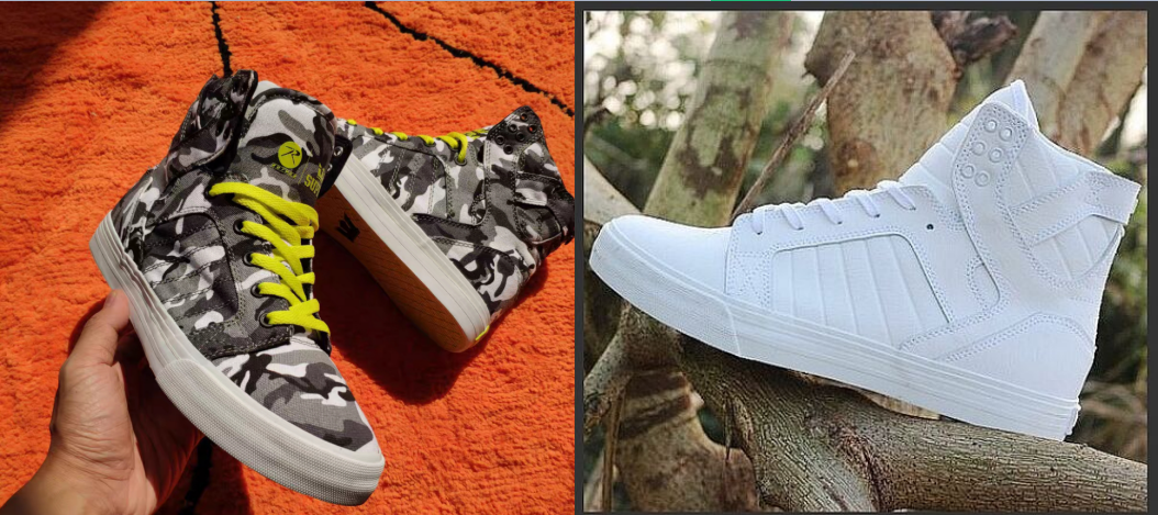 SAOLA Scarpe da skateboard uomo Supra Skytop moda strada