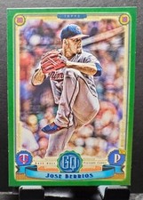 2019 Topps Gypsy Queen #238 Jose Berrios TWINS Green Parallel card⚾️ EX