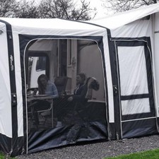 Mesh Door Ventilation Set to suit Vango Riviera 390 Caravan Porch Awning