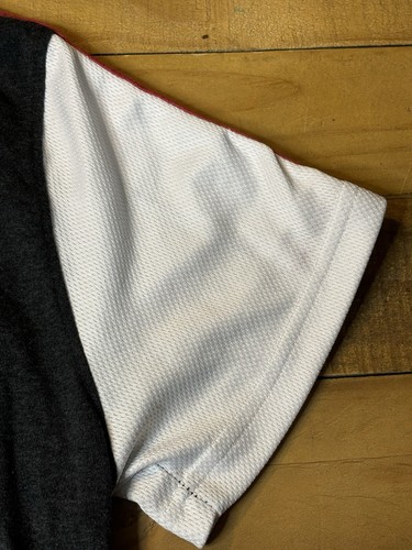 Modern Culture Herren T-Shirt Große L Grau Weiß Rot Kurzarm, Jerseyärmel - Bild 4 von 9