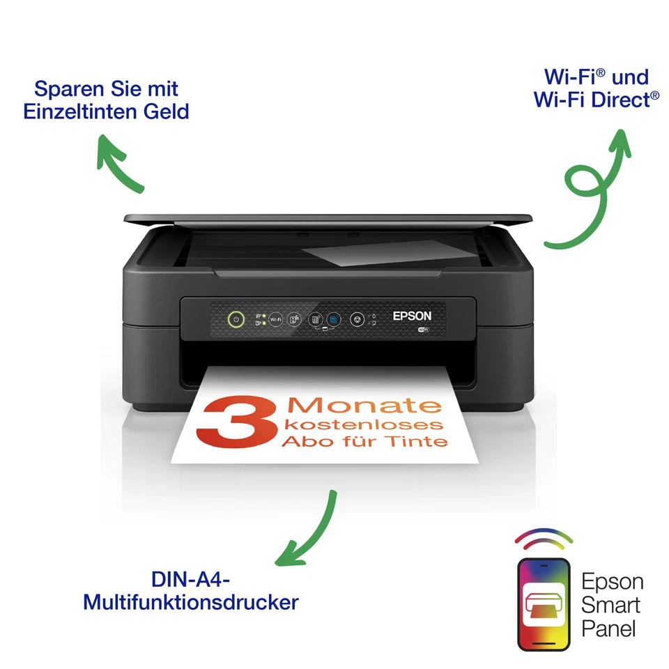 Epson Expression Home XP-2200 3-in-1-Multifunktionsdrucker, WLAN - Bild 2 von 4