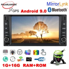 Double 2 Din 7" GPS WiFi Touch Android Car Radio BT Multimedia Player For Toyota