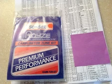 Royze Carburetor Tune Kit SO-64K fits Dodge 1971-77, Plymouth 1976-77 Arrow 1.6