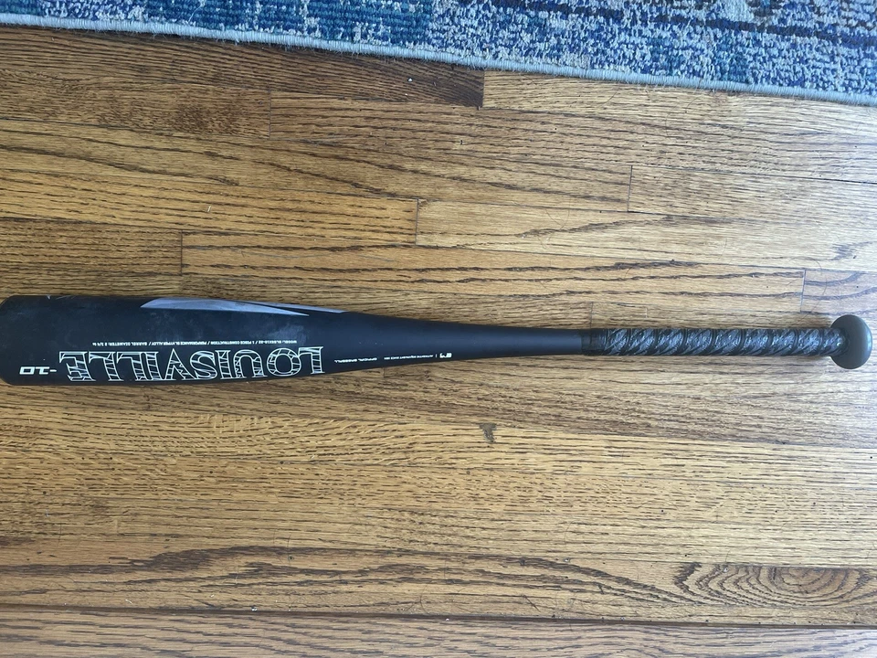 Bate de béisbol juvenil Louisville Slugger 2022 solo USSSA, -10, 27"/17 OZ Foto 2 de 4