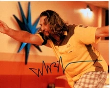 JEFF BRIDGES Signed 8x10 THE BIG LEBOWSKI THE DUDE Photo w/ Hologram COA