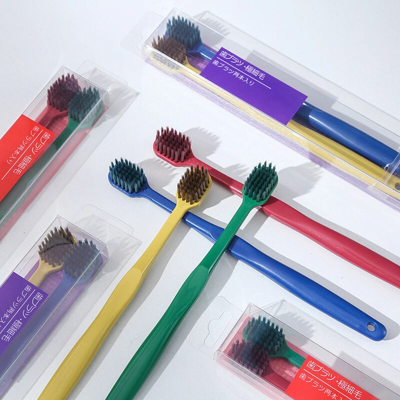 2Pcs Toothbrush Soft Wide Head Toothbrush Sanitary Oral Care Oral Cleaning Tool - Picture 13 of 19