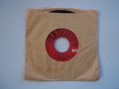 LARRY HALL - A Girl Like You / Rosemary - 45 RPM 7'' Record STRAND
