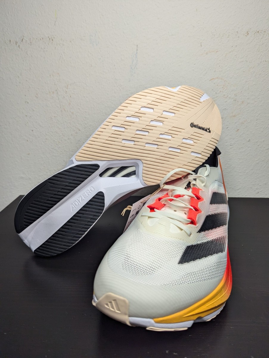 Men's Size 13 Adidas Adizero Boston 12 Ivory Pack Running Shoes