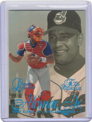 Sandy Alomar Jr. 1997 Flair Showcase Legacy Collection Style Section 0 #d 80/100